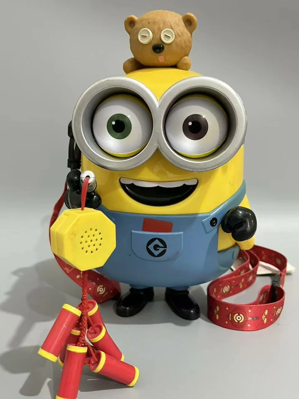 Secchiello per Popcorn Minion Bob di Universal Studios - Contenitore di Grande Capacità e Regalo Souvenir