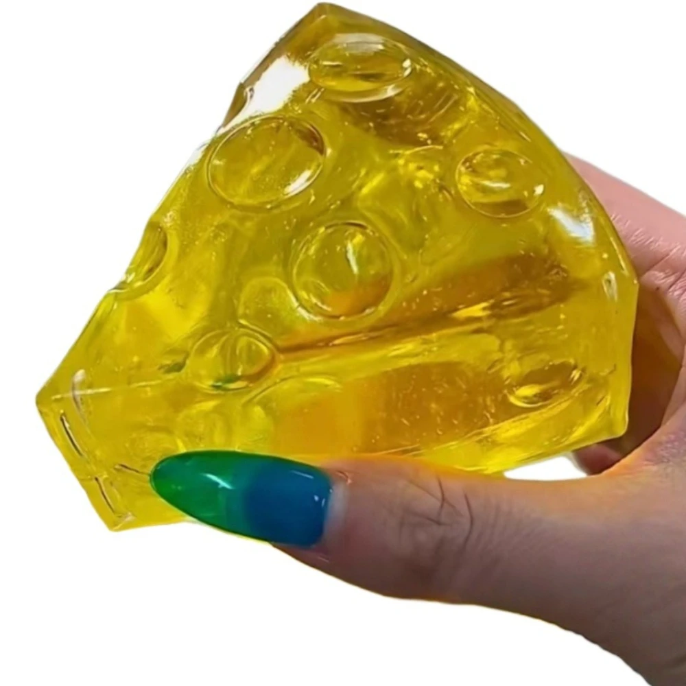 Palline Antistress Taba Squishy a Forma di Formaggio al Miele, Giocattoli Sensoriali a Lenta Risalita per Bambini e Adulti, Antistress, Gadget per Feste