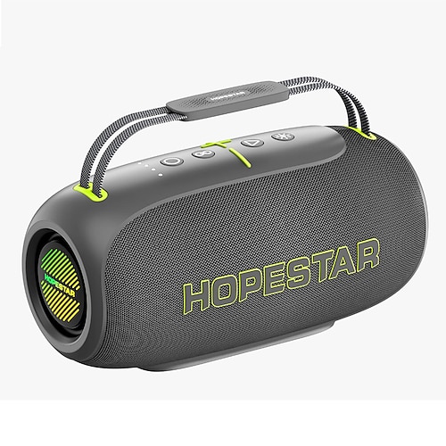 80-Watt-Bluetooth-Lautsprecher, kabelloser tragbarer BT 5.3-Lautsprecher mit tiefen Bässen RGB-Beleuchtung, IPX6 wasserdicht, 12000 mAh Akku für die Fußball-Weltmeisterschaft 2026, immersives Image