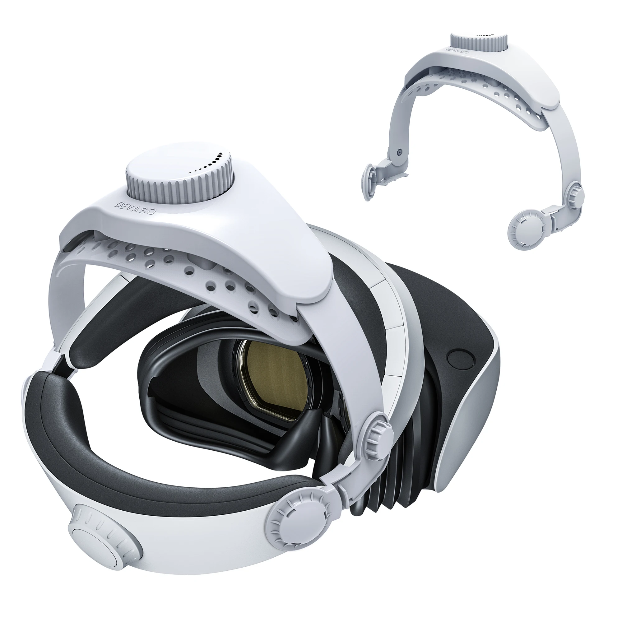 Verstellbarer Kopfgurt für PlayStation VR2 Verbesserte Unterstützung und Komfort im VR-Headset Kompatibel mit PS5 VR2 Reduzierter Druck Image