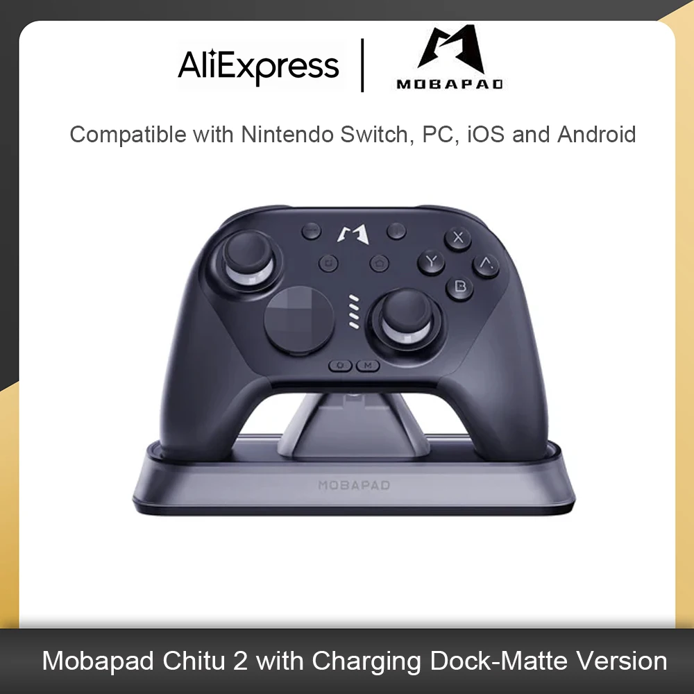 Mobapad Chitu 2 mit Ladestation Kabelloser Gaming-Controller Matte Version für Nintendo Switch, Switch 2, PC, Android, iOS Image