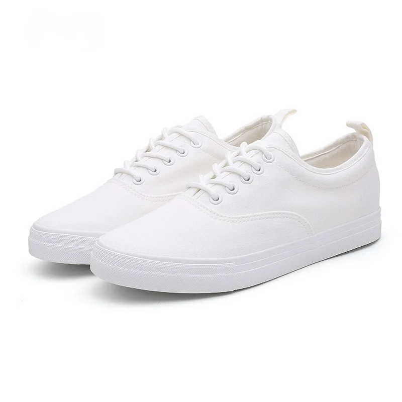 Track Schuhe Neue männer Casual Schuhe Mann Flache Schuhe Mode Klassische Paare Leinwand Schuhe Low Top Lace-up Weiße turnschuhe Männliche Schuhe