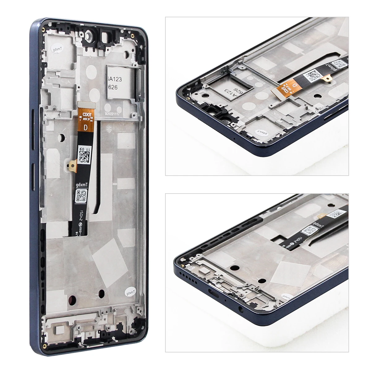 6,8-Zoll-Bildschirm für Tecno Camon 19 Pro CI8 LCD-Bildschirm mit Touch-Panel-Glas-Digitizer-Einheit CI8 CI8N Display-Ersatzteile