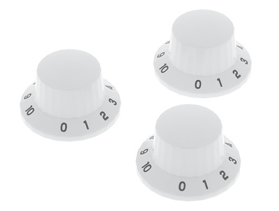 PRS Silver Sky Knobs White