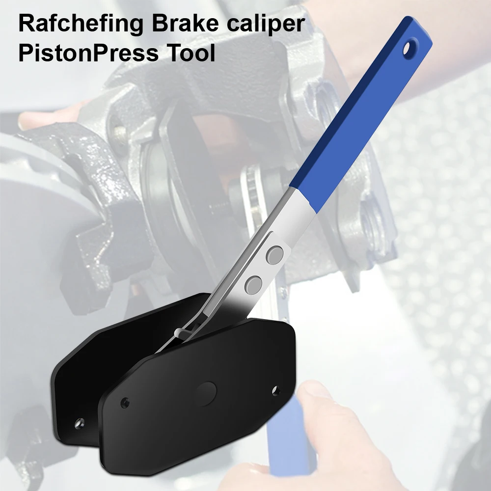 Attrezzo per Freni Auto in Acciaio Inossidabile con Cricchetto, Separatore di Pistoni e Pinze Freno, per Pinze Freno Singole, Doppie e Quad, Kit di Riparazione Pastiglie e Dischi