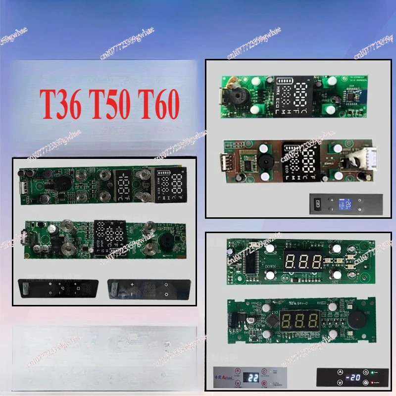 Auto-Kühlschrank-Motherboard-Zubehör: Display-Motherboard für Alpicool T36 T50 T60 mit Dual-Temperaturregelung