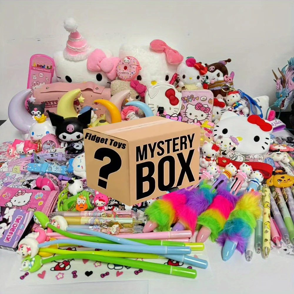 SANRIO Überraschungs-Geschenkbox Geschenkset: Zufällig 10/20/30 Stück Geschenke enthalten, modische Hello Kitty, perfekt für Partys und Feiertage.