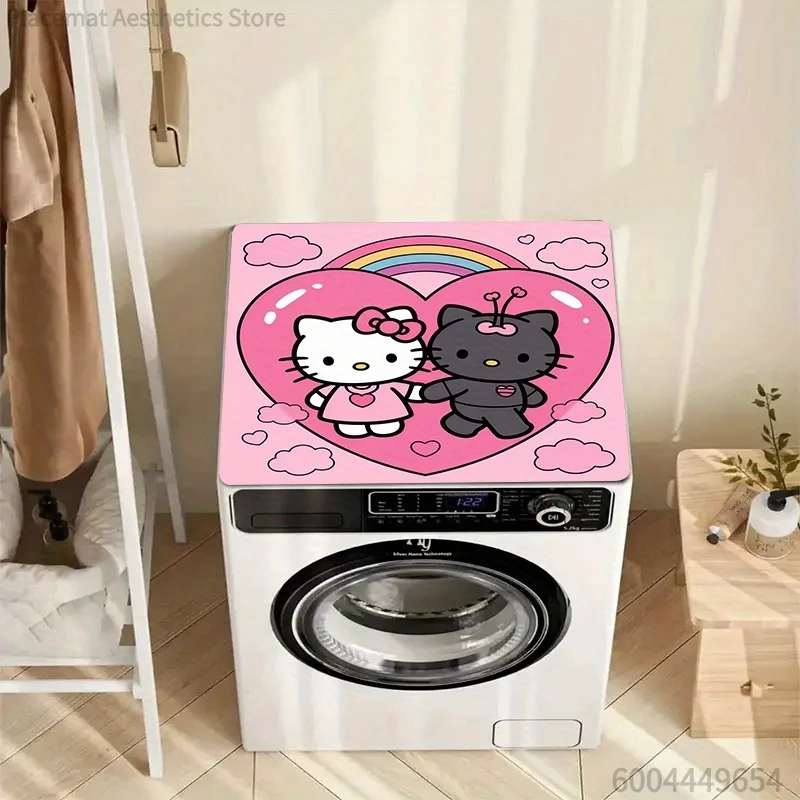 Weiche Diatomeenerde-Matte mit Sanrio Hello Kitty Cartoon-Design für Waschmaschinen und Trockner, geeignet als schnell trocknende Kaffeematte.
