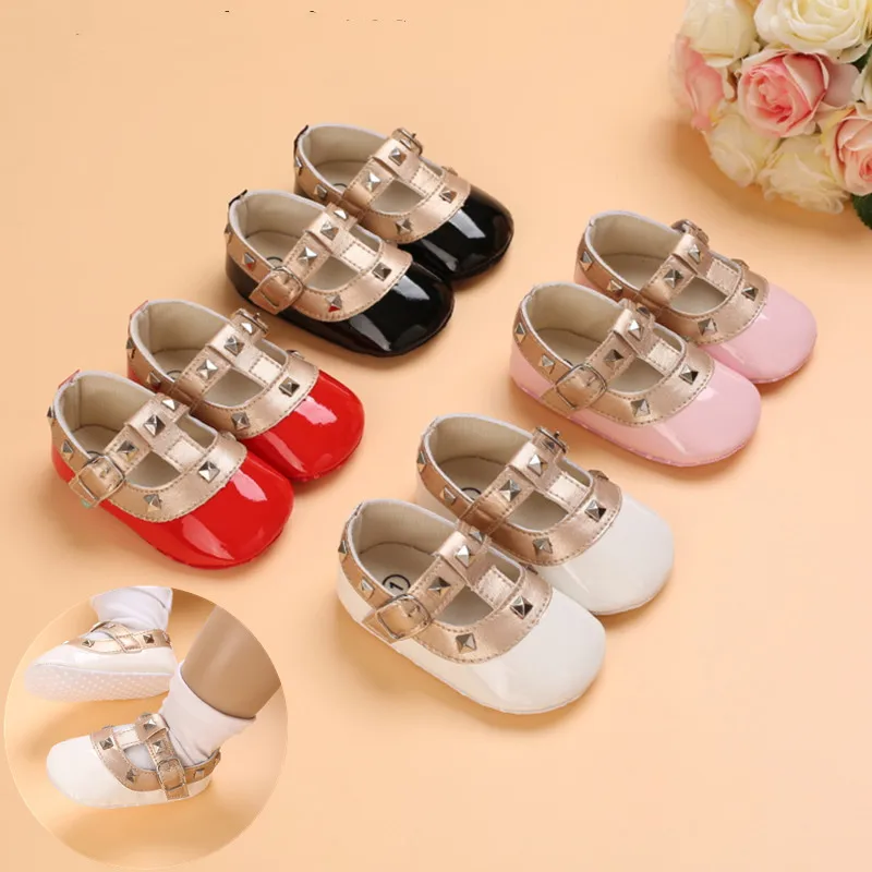 HAIZHIW 0-18Months Süße Neugeborene Mode Einfarbig Casual Schuhe Prinzessin Schuhe Weichen sohlen Turnschuhe 0-18 M Wanderschuhe