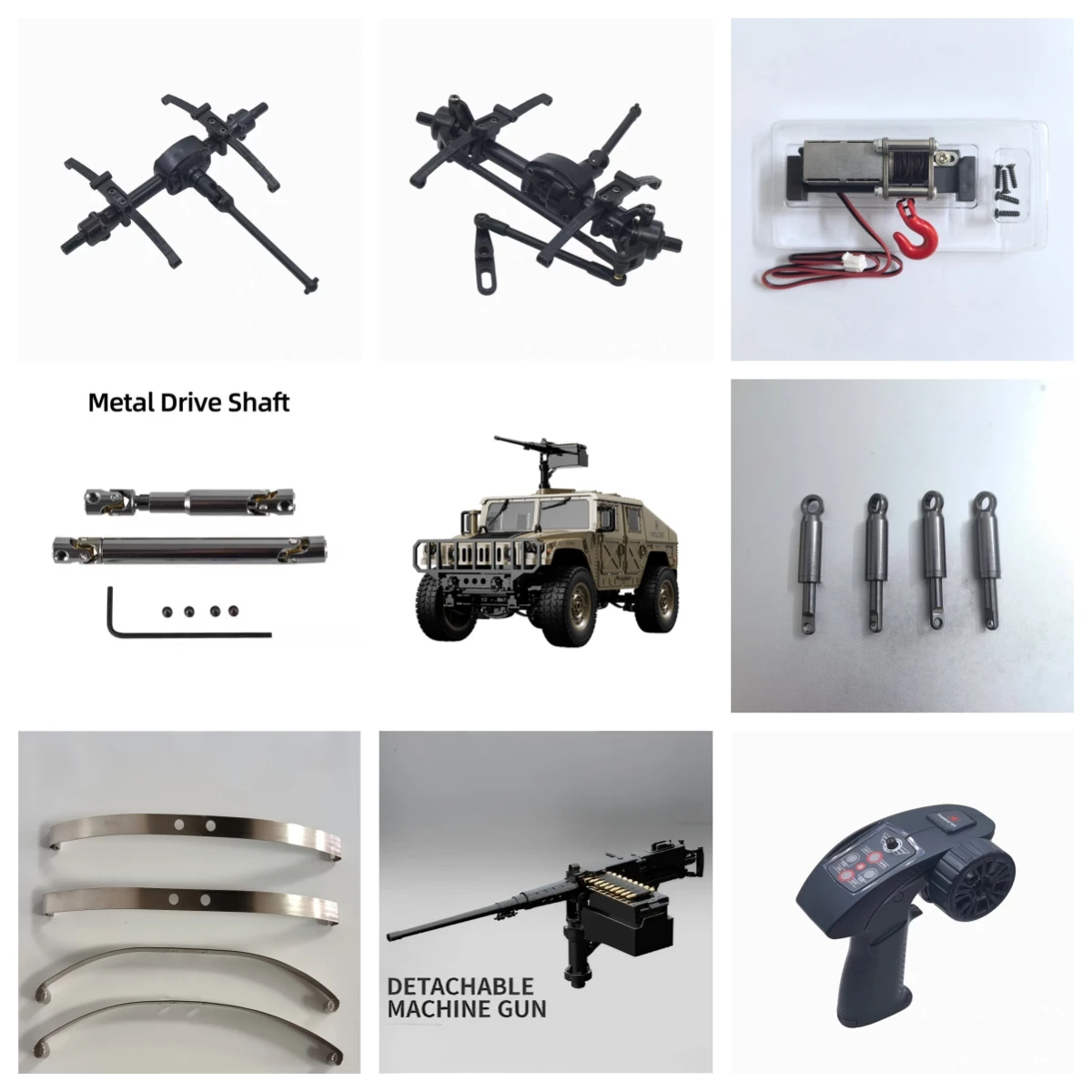 Upgrade Teile Zubehör für JJRC C8835 RC Auto Winde Metall CVD Antriebswelle Metall Schock für C8835 RC Auto Upgrade Zubehör Image