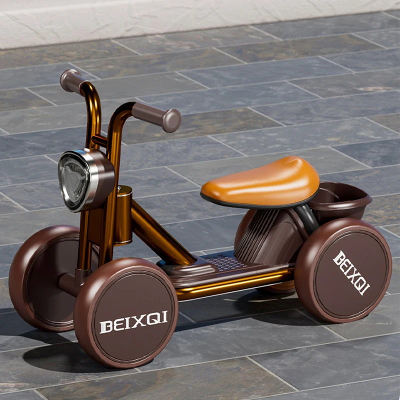 Kinderlaufrad Baby Walker für 1-3 Jahre mit Musik, Lichtern, leisen Rädern, Anti-Rollover-Funktion, leicht, einfache Montage. Image