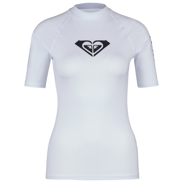 Roxy - Women's Whole Hearted S/S - Lycra Gr XS weiß/grau