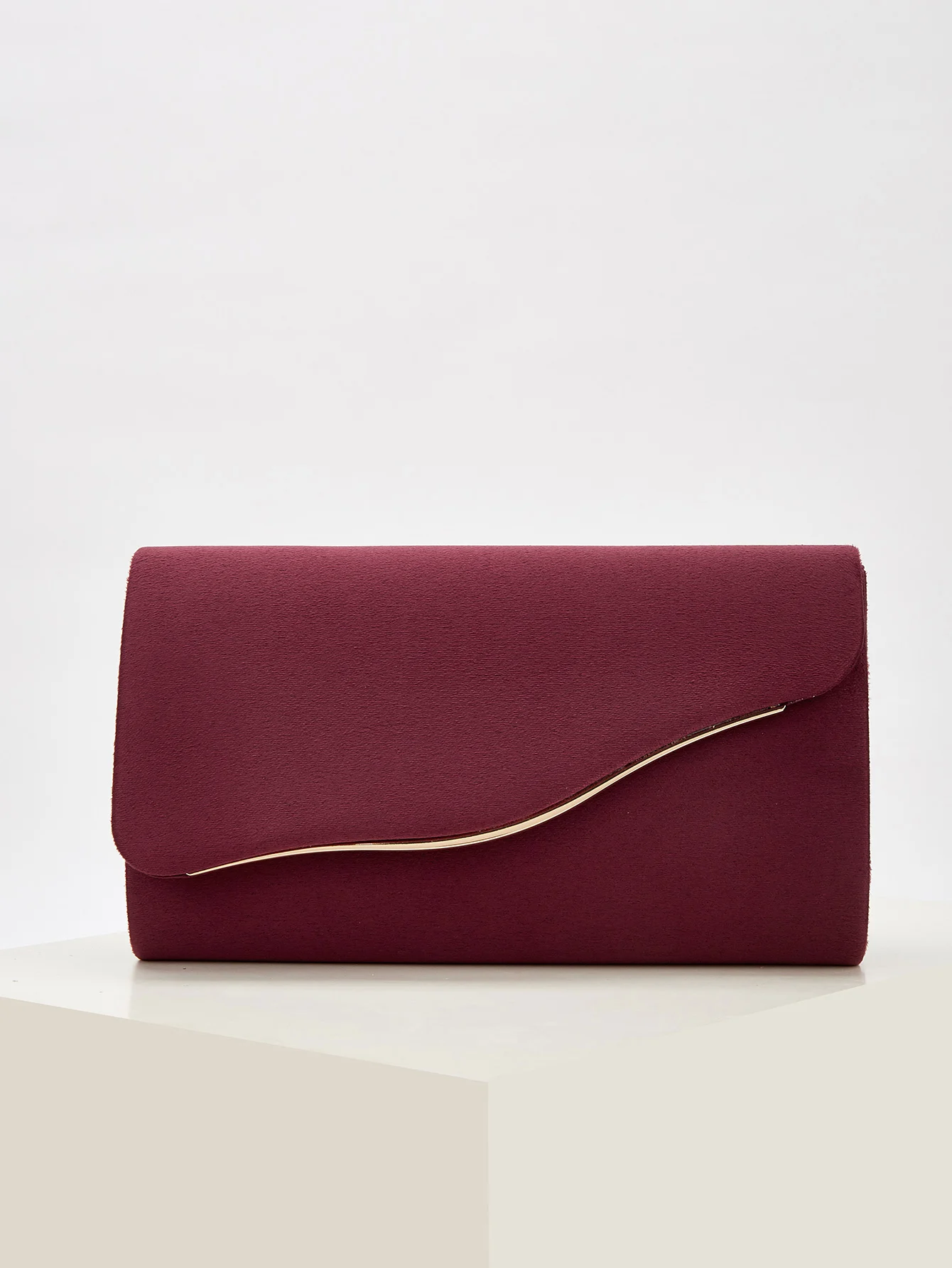 Borsa Clutch da Donna in Velluto alla Moda, Pochette da Sera, Borsa a Busta, Borsa con Patta, Borsa per il Trucco, Portafoglio, Borsa da Lavoro, Borsa a Tracolla Portatile, Tracolla Staccabile, Borsa