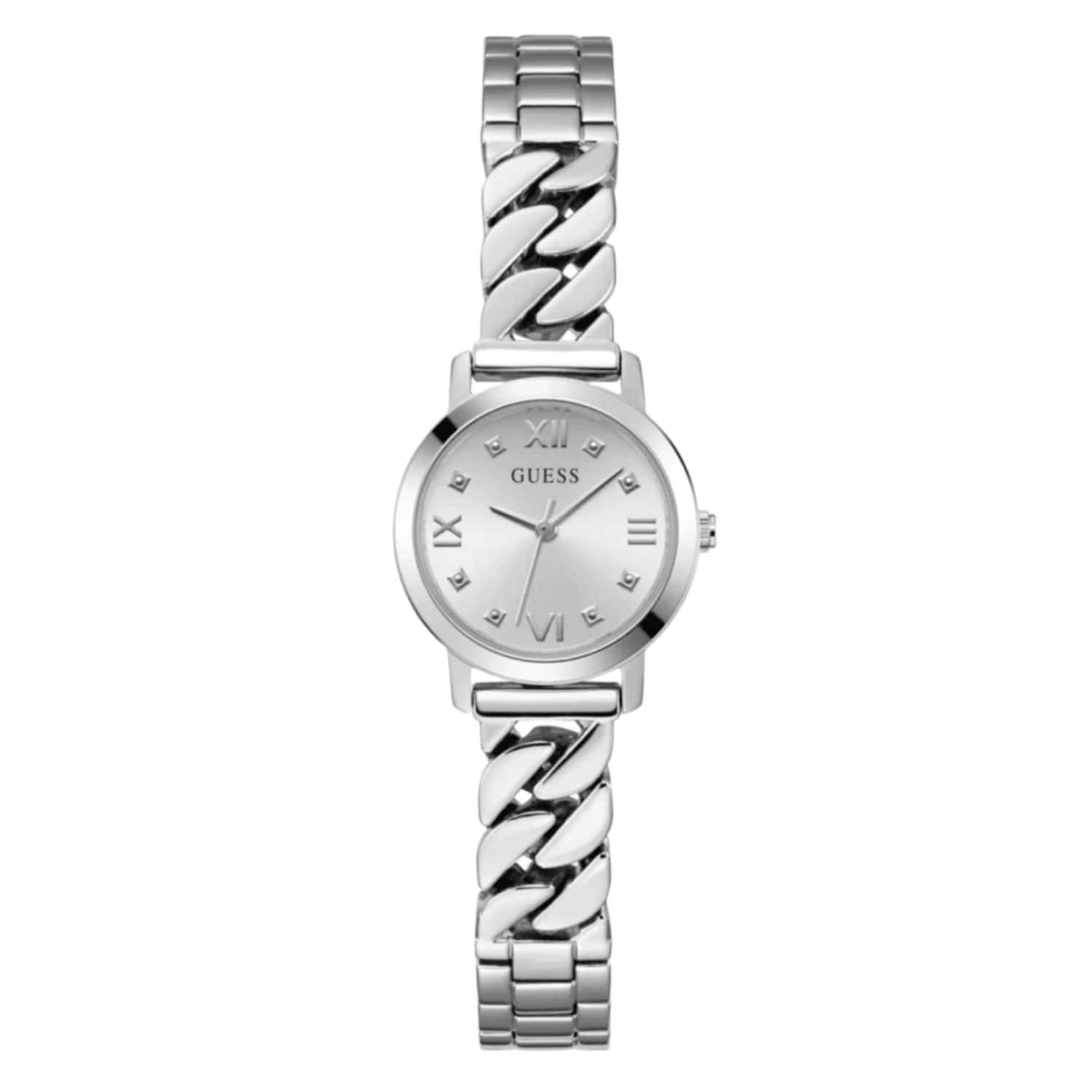 Guess Women's Chime Silver Dial Watch - GW0867L1 - One Size