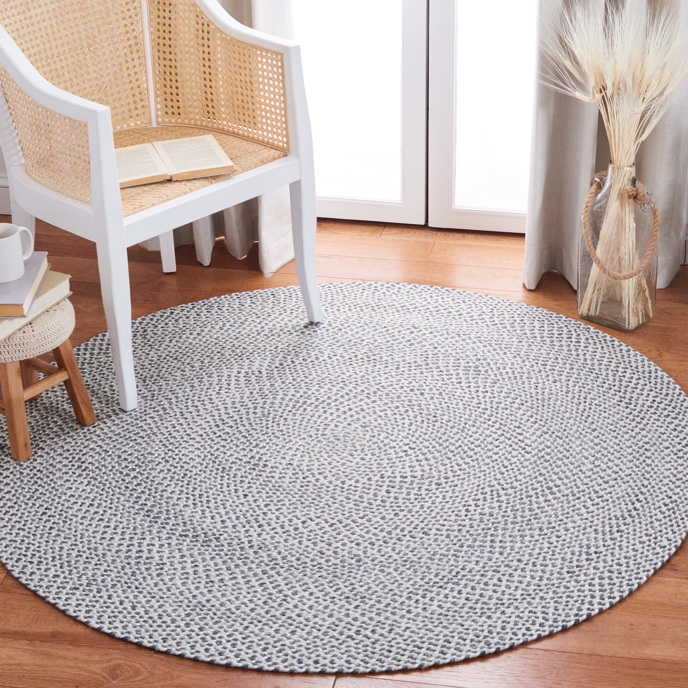 SAFAVIEH, Handmade Handmade Insa Country Geometric Polyester Rug