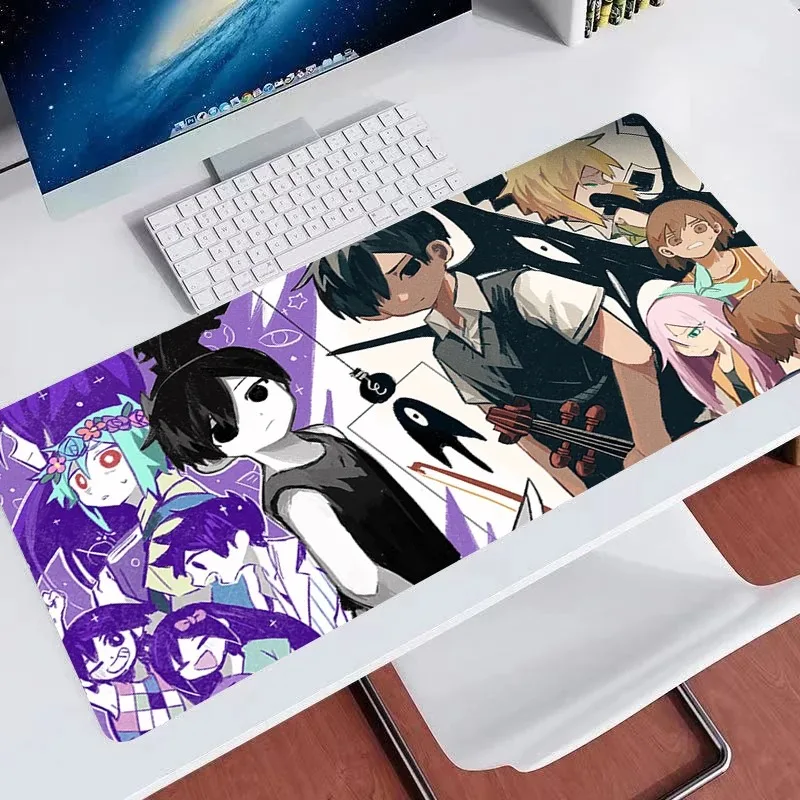 Mauspad Omori Sunny, große Tastatur, Mauspad, rutschfestes Gummi, Gaming-Mauspad, Laptop-Maus, Teppich, Spieltischmatte, 900 x 400 Image