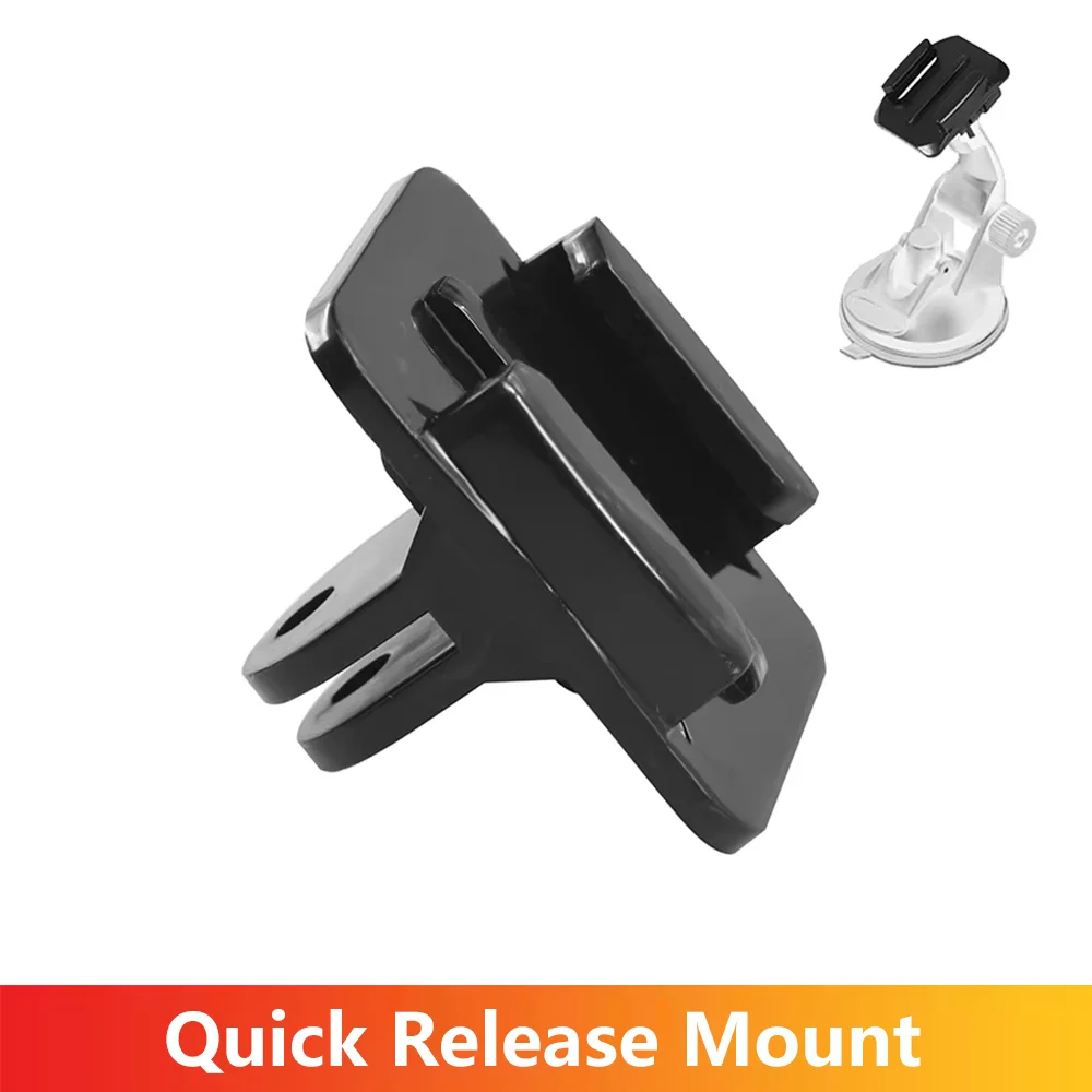 Quick Release Mount Base Adapter Halter für GoPro Hero 13 12 11 10 9 8 7 Insta360 SJCAM AKASO DJI OSMO Action Kamera Zubehör Image