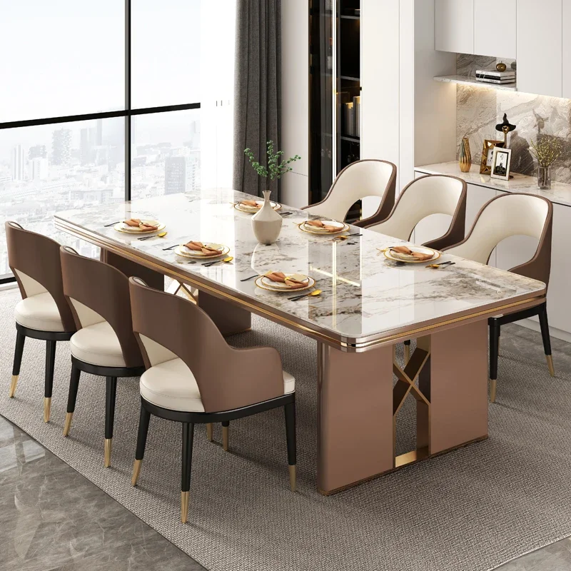 Nordic Quadratische Esstische Moderne Italienische Kleine Luxus Restaurant Esstische Küche Salon Mesa Comedor Home Möbel