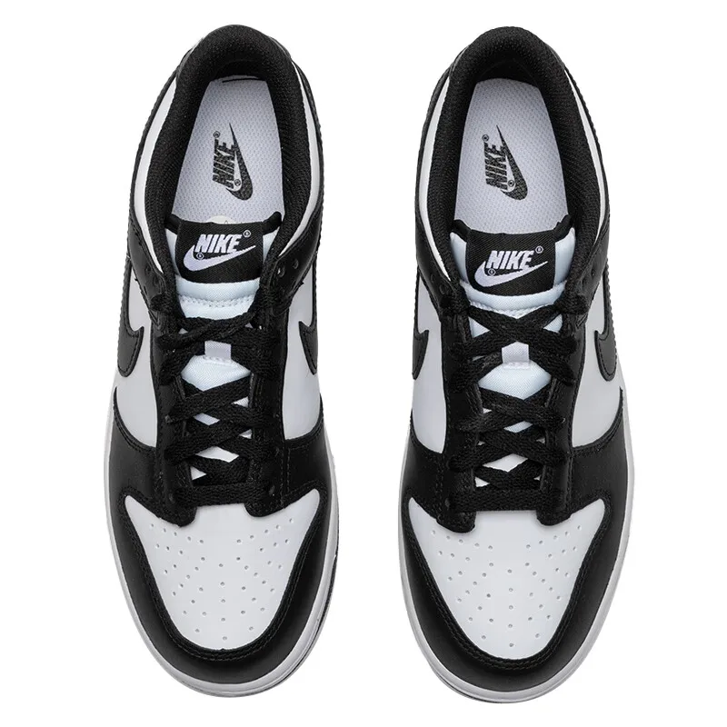 Nike Damenschuhe, große Kinderschuhe, Dunk Low Bg Sneakers, bequeme Retro-Low-Top-Sneaker, Freizeitschuhe für Studenten Cw1590-100