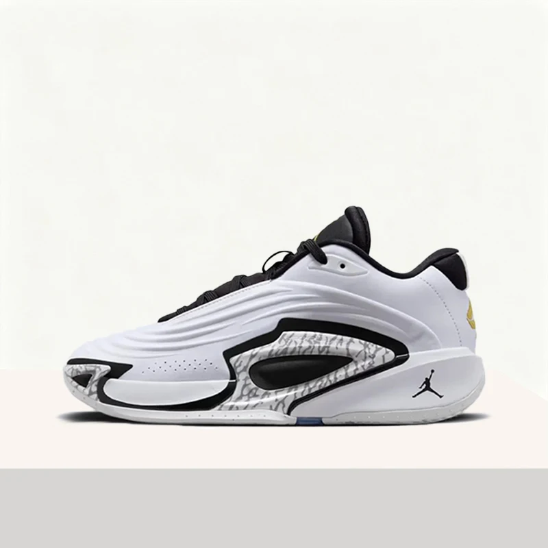 Nike Jordan Luka 3 PF Low-Top-Basketballschuhe für Herren: Bequem, rutschfest und langlebig in den Farben Schwarz, Weiß und Blau FQ1285-170