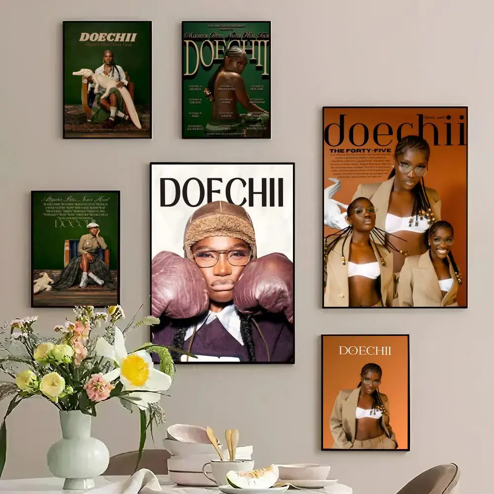 Bold D-DoechiiS Poster, individuelles PP-Poster, verdickter Wandaufkleber für Heimdekoration Image