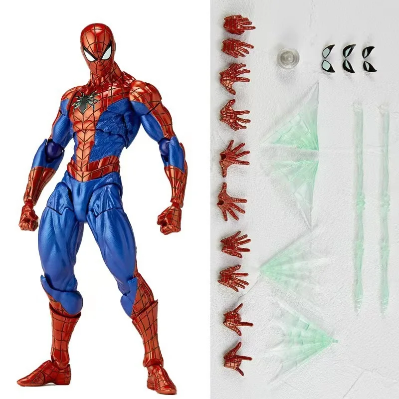 Bewegliche Spider-Man KO Actionfiguren Modellbausatz Desktop-Ornament Deko Trendige Spielzeuge Jungen-Spaß Überraschungs-Sammlerstück Geschenk Image