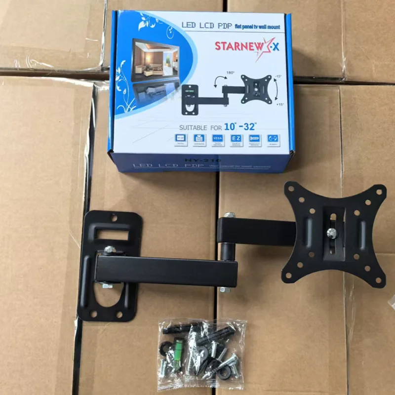 TV Monitor TV Halterungen LCD LED Monitor Wand Halterung Einstellbare TV Bildschirm Halter TV Rahmen Unterstützung Für 10-32 zoll TV