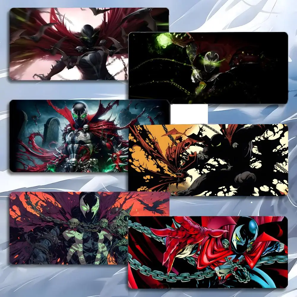 comic violent S-Spawn Mauspad, großes Gaming-Mauspad mit LockEdge, verdickte PC-Tisch-Schreibtischunterlage