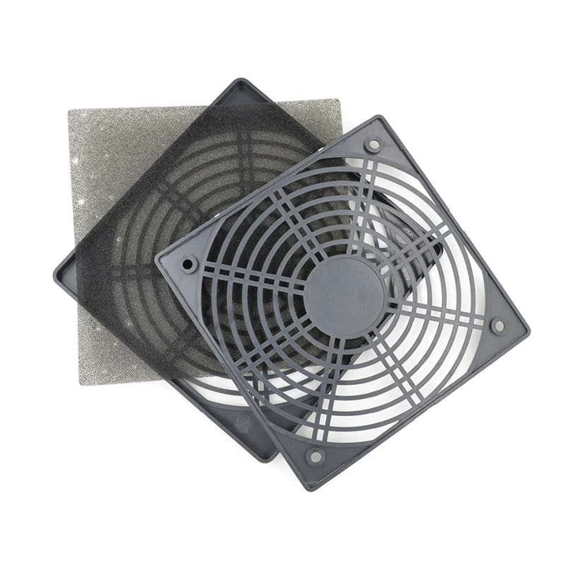 Axialventilator, Lüfter, staubdichte Kunststoff-Netzabdeckung, erhältlich in mehreren Größen – 40 mm, 50 mm, 60 mm, 70 mm, 80 mm, 92 mm, 110 mm, 120 mm Image