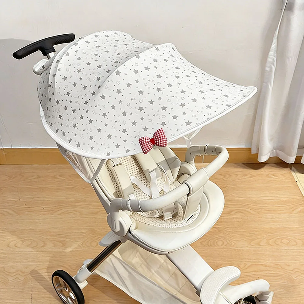 Baby-Kinderwagen Sonnenschutz Vollabdeckung Universeller Sommer-Sonnenschutz UV-Schutz Kinderwagen Sonnenschirm