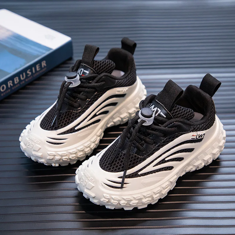 Kid Schuhe Mädchen Casual Sneakers Mode Atmungsaktive Sport-Schuhe für Kinder Außen Reflektierende Licht Laufschuhe Jungen Schuhe