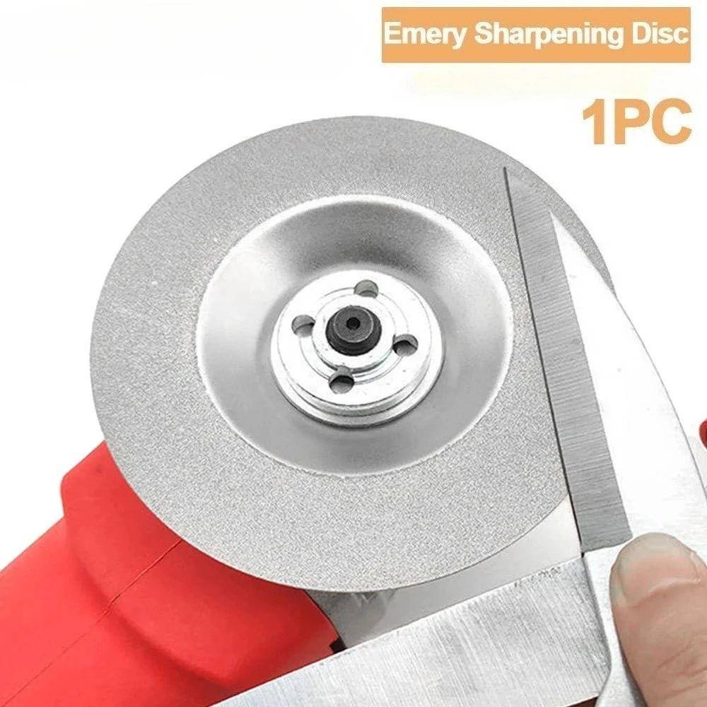 1 Stück Diamant-Schleifscheibe 100mm Schleifkissen Schleifscheibe 400-800 Körnung für Winkelschleifer Küchenscheren Werkzeuge Image