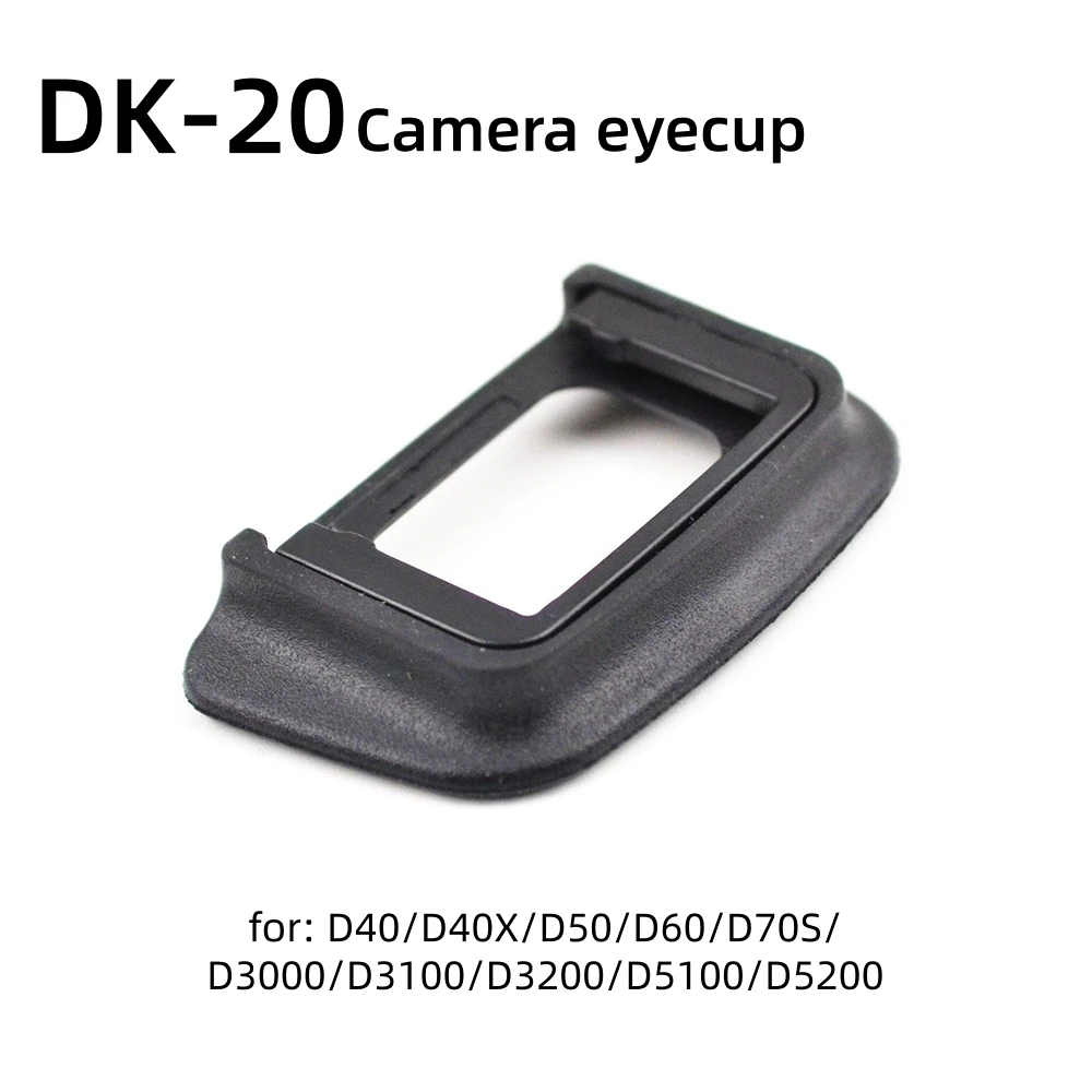 Weicher Gummi DK-20 Kamera-Augenmuschel-Sucher DK20 für Nikon D40/D40X/D50/D60/D70S/D3000/D3100/D3200/D5100/D5200 DSLR-Zubehör Image