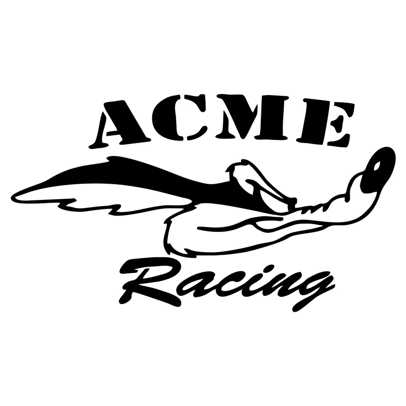 G102 16X10CM G10201 Wile E. Coyote für ACME Racing Vinyl Aufkleber Aufkleber Auto LKW Fensteraufkleber Image
