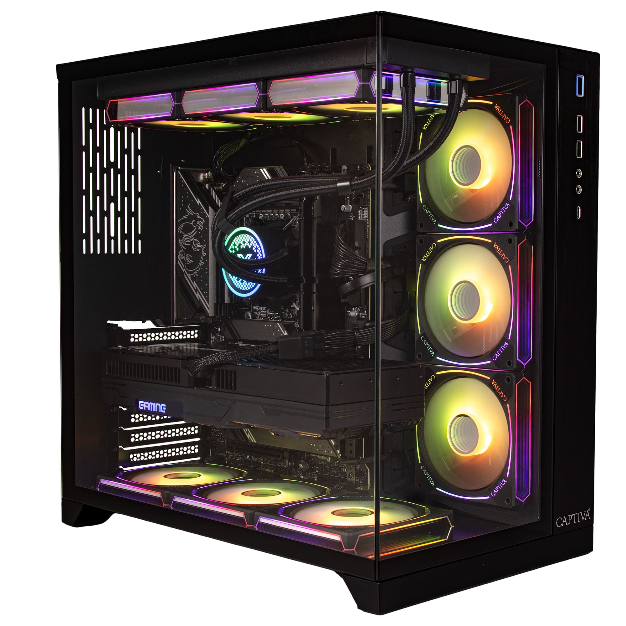 CAPTIVA Gaming-PC "Highend Gaming R99-690", ohne farbbezeichnung, B:37,5cm H:71cm T:73cm, Desktop-PCs Image