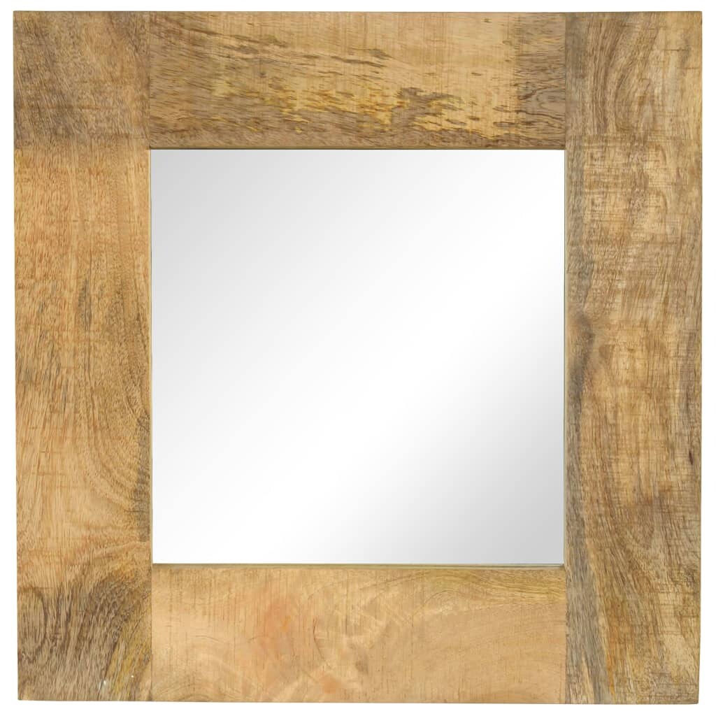Décoshop26 - Quadratischer Wandspiegel aus massivem Mangoholz 50 x 50 cm DEC022723 Image