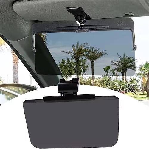 2-in-1-Sonnenblendenverlängerung fürs Auto – ideal für Tag und Nacht: Blendschutz für die Windschutzscheibe, universeller HD-Sonnenschutz fürs Auto reduziert die Augenbelastung und verbessert die