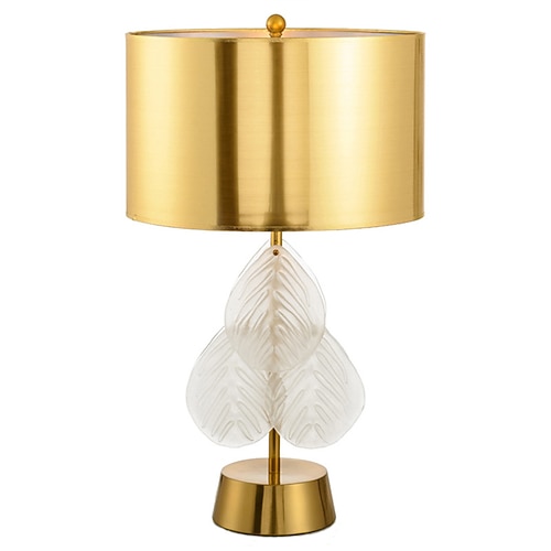 lampe de table, lampe de chevet, lampe de nuit, lampe décorative moderne en métal et verre, lampe de bureau, lampe de chevet, lampe de table de nuit, lampe de bureau