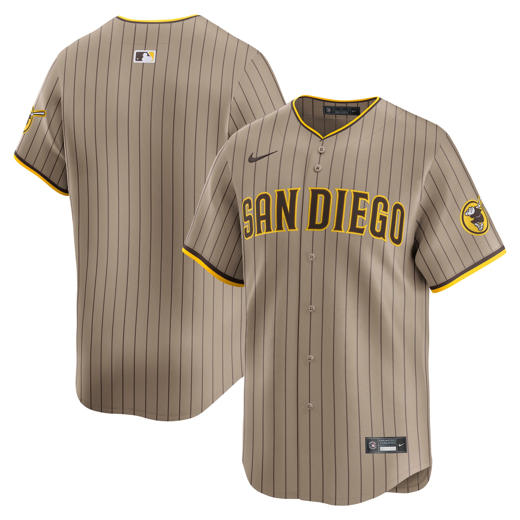 San Diego Padres Nike MLB Limited Alternate Jersey – Herren