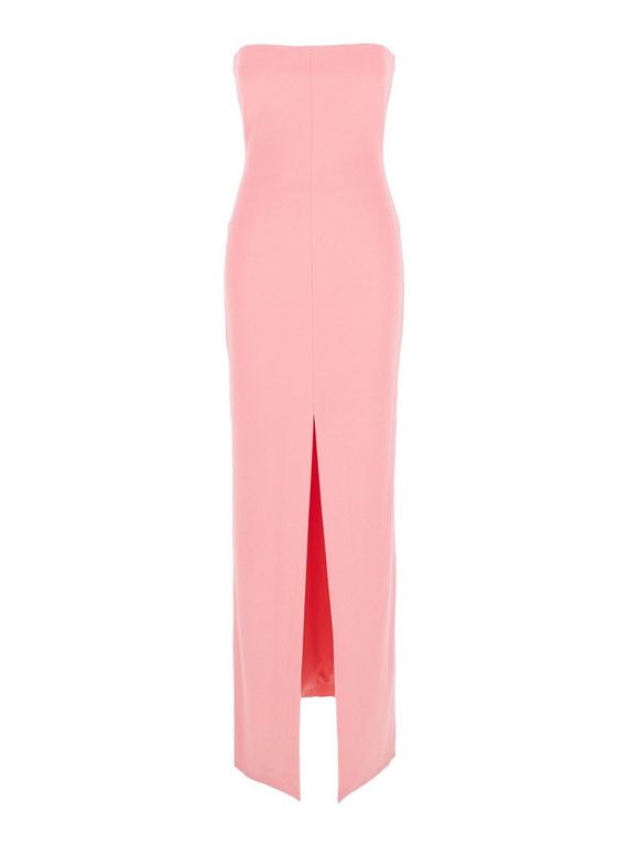Bysha Maxi Dress - Pink - Solace London Dresses