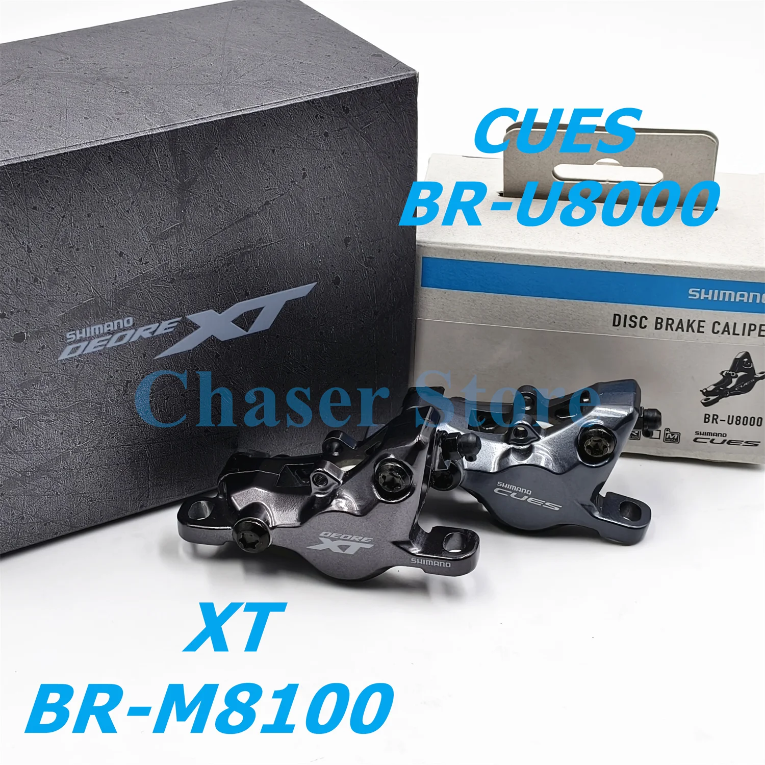 Shimano XT BR-M8100 CUES BR-U8000 MTB Scheibenbremssattel