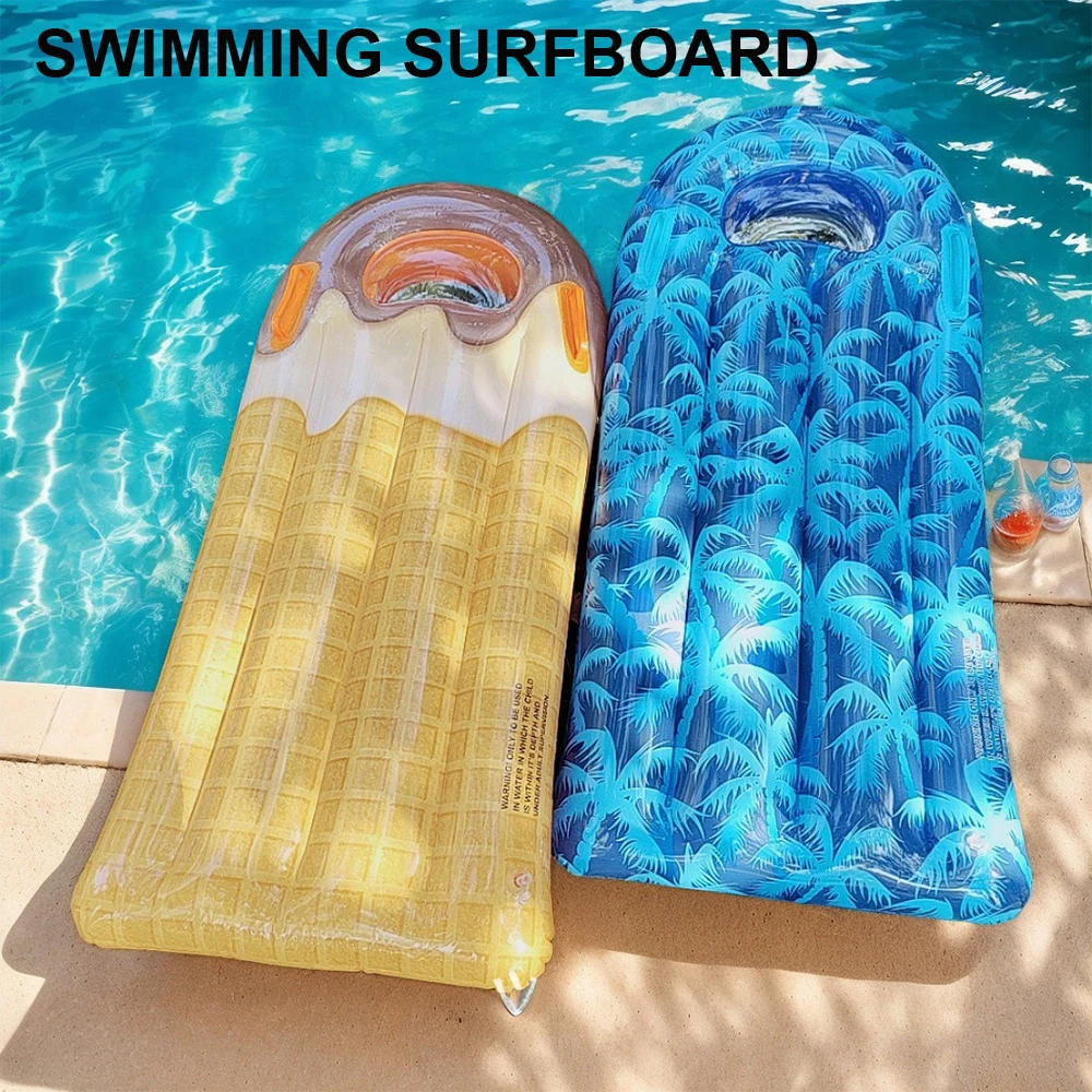 1 Stück aufblasbare Pool-Schwimminsel, Wasser-Hängematte, Pool-Zubehör, Schwimmring, Sommer-Wasser-Surfbrett, Luftmatratze Image