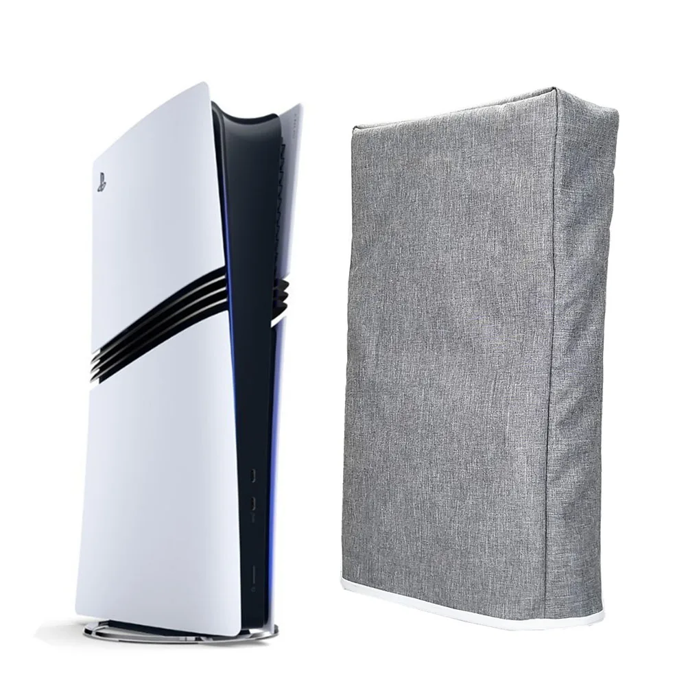 Neue Staubschutzhülle für PS5 PRO, staubdichtes Gehäuse, kratzfeste Schale, Netzstopper für Playstation 5 Pro, Spielekonsolen-Zubehör Image