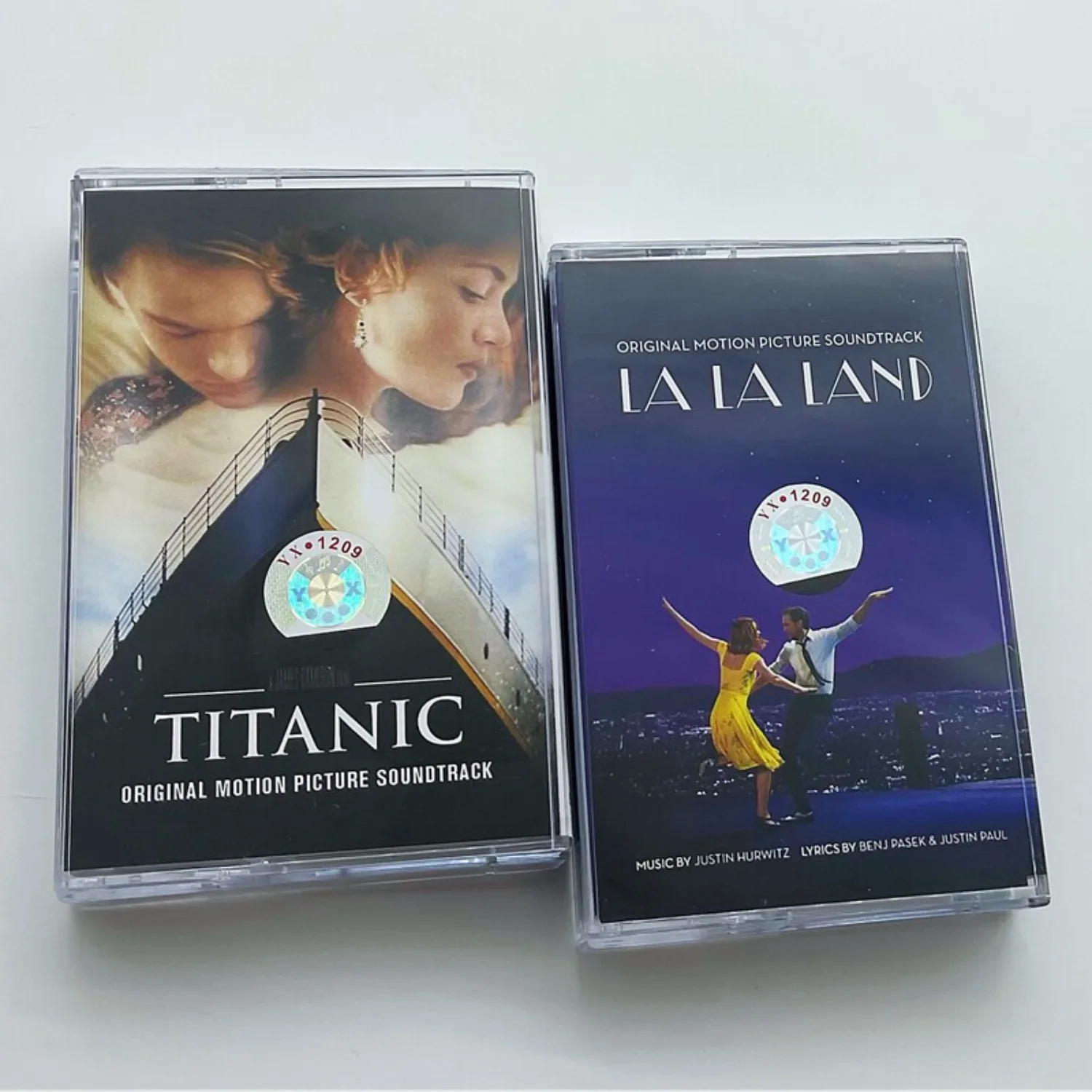 Titanic & La La Land Original Soundtrack Audio-Kassetten Retro Vintage Analoger Klang Sammlerstück für Fans Image