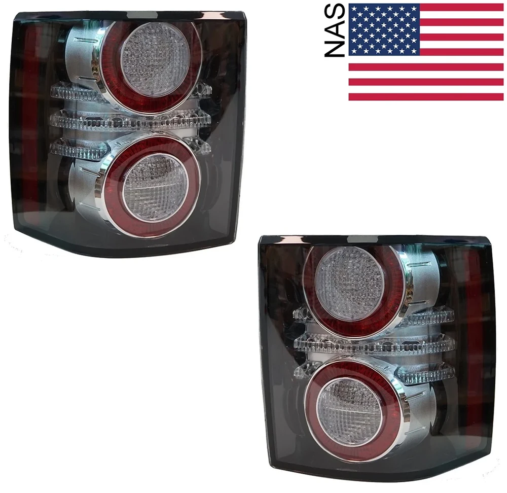 Lr028513 lr028515 für land rover range rover iii l322 2016-2018 led schwarzes Heck-und Rücklicht paket (links rechts) Image