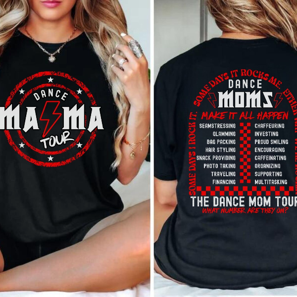 Dance Mama Tour Shirt, Funny Dance Mom Gift, Dance Comp Tshirt, Cheer Mom Competition, Sorry I Can't Dance Season, Dance blue 3xl sweatshirt