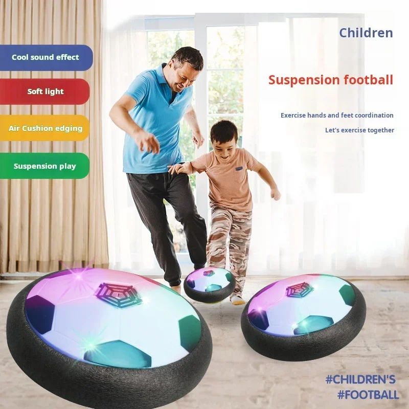 Hover Soccer Ball Indoor Game For Kids With Lights And Music lighting