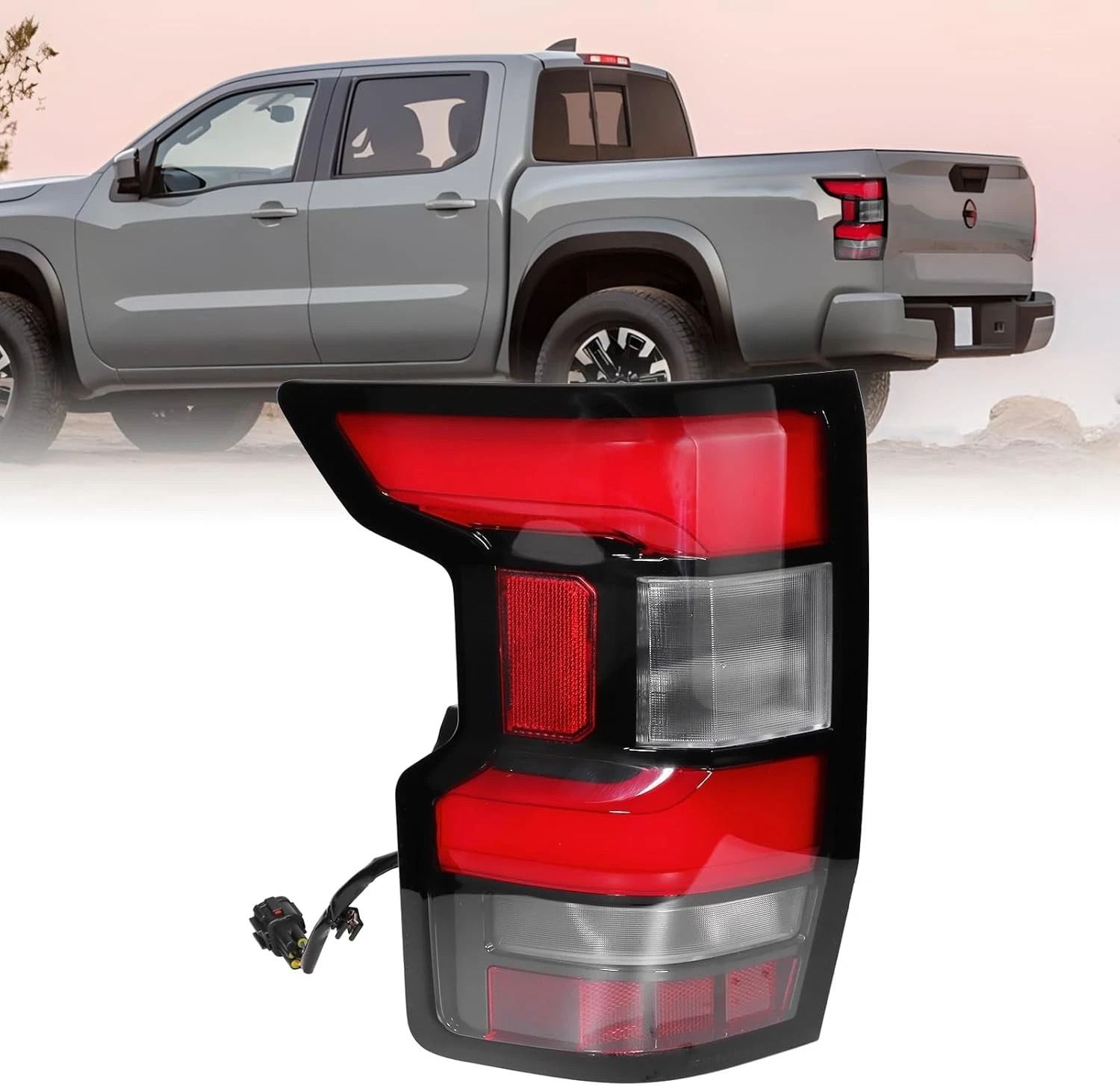 Nissan Frontier LED Tail Light Assembly Driver Side Rear Lamp Nissan Frontier LED Tail Light Assembly Driver Side Rear Lamp