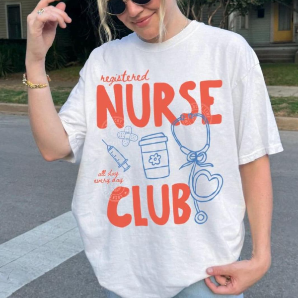 Nurse Shirt, Registered Nurse Shirt, Retro Nurse T Shirt, RN Shirt, Nursing School Shirt, New Nurse Gifts beige xl t Shirt