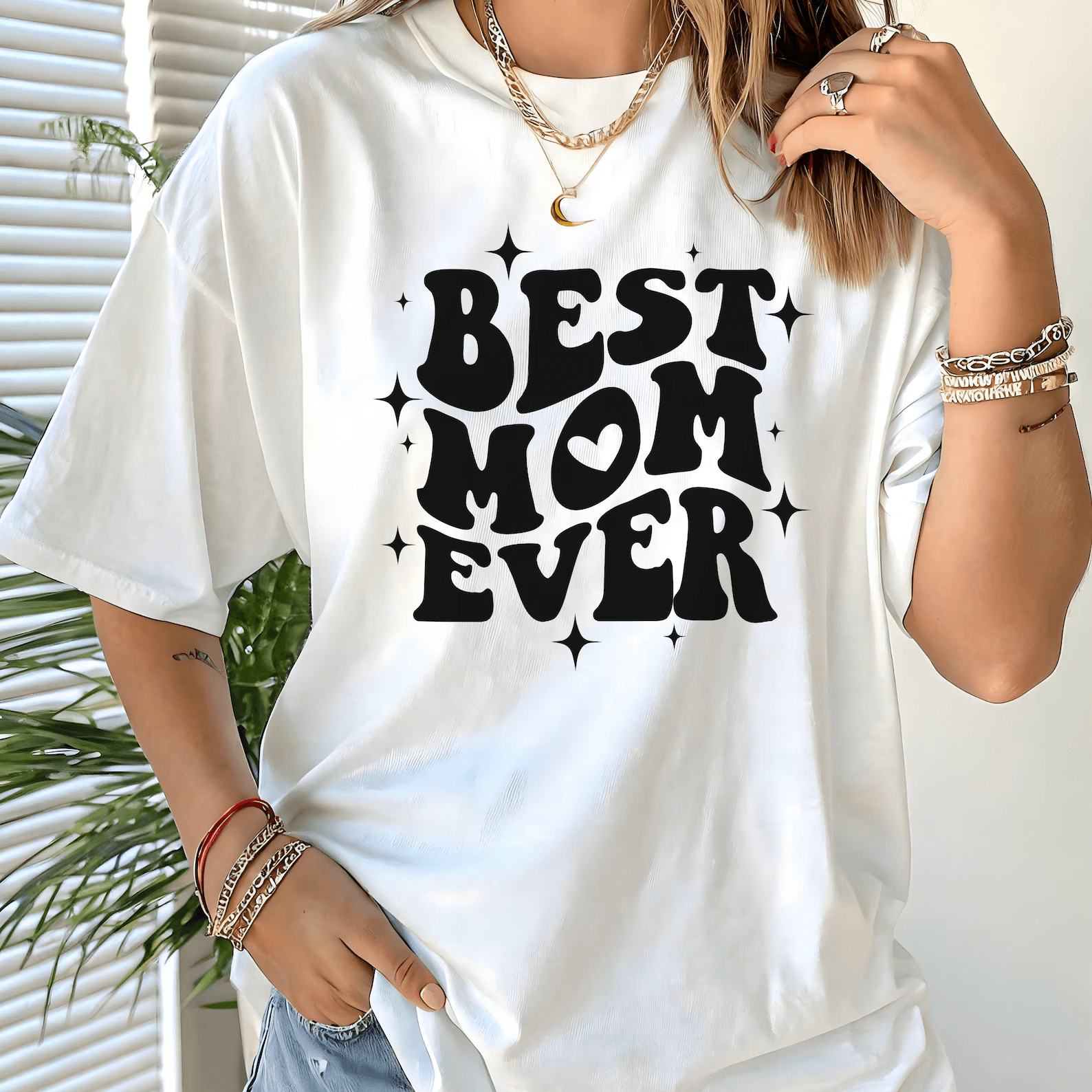 Best Mom Ever T Shirt Minimalist Mothers Day Shirt Soft Cotton Gift Tee For Moms pink 2xl sweatshirt